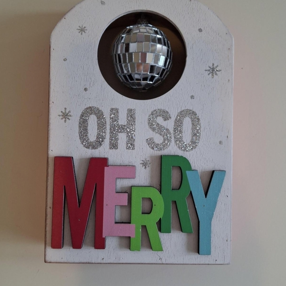 Christmas Holiday Mini Decoration Disco Ball Ashland's 'Oh So Merry' decor